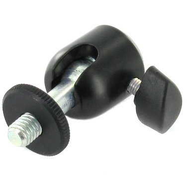 19695 Kugelgelenk, 3/8" Innen-, 3/8" Aussengewinde (schwarz)