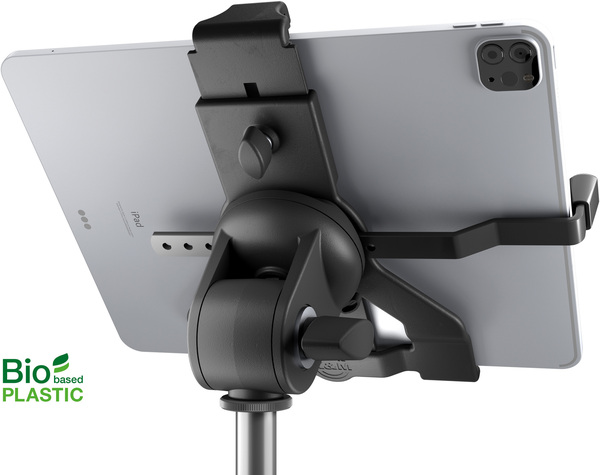 K&M 19775 Tablet PC Stand »Biobased« (black, w/ stand)