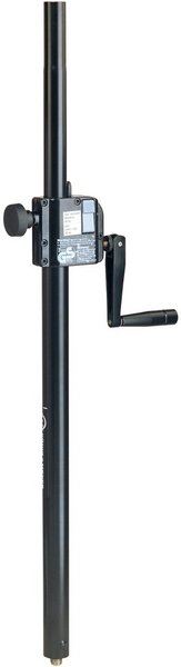 K&M 21339 Distance Rod with Hand Crank (black)