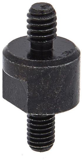 K&M 23721 Threaded bolt Black Passivated 1/4''x31.5 mm