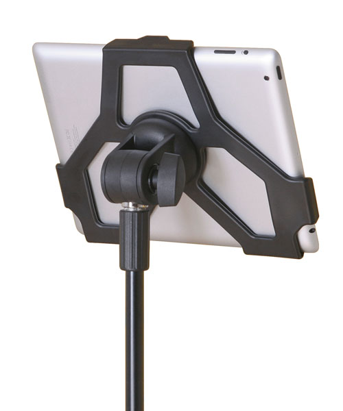 K&M 76-197/12 iPad 2 Holder for stand