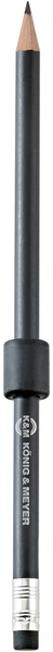 Haltemagnet mit Bleistift / 16099 (black - 1 piece)
