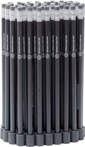 Haltemagnet mit Bleistift / 16099 (black - 50 pieces)