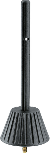 K&M Recorder Peg 17786 (black / 9mm)