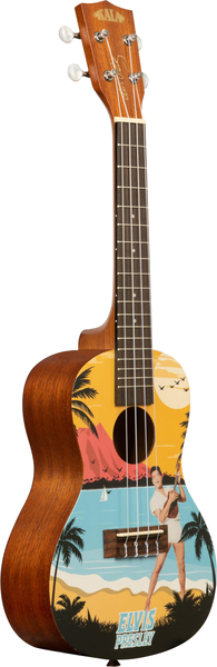 Kala Learn To Play Elvis Blue Hawai / Starter Kit