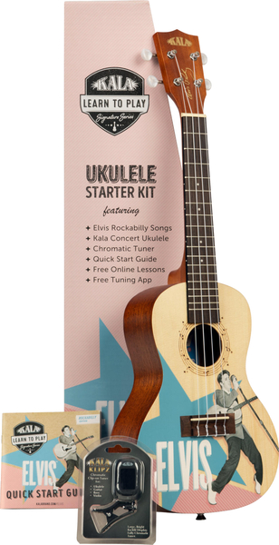 Kala Learn To Play Elvis Rockabilly / Starter Kit