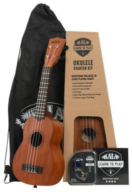 Learn To Play Soprano Ukulele Starter Kit (tuner included)