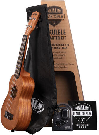 Learn to Play Ukulele Starter Kit (tuner included)