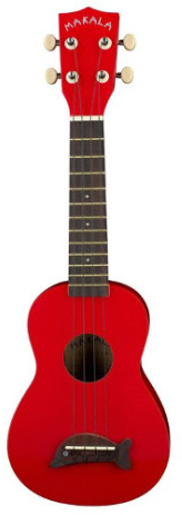 Makala Soprano Ukulele (red)