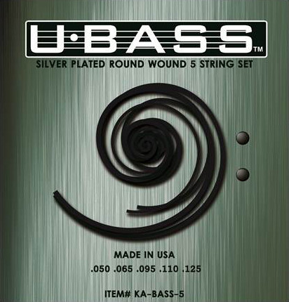 Kala Metal Round Wound UBass (5 string set)
