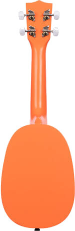 Kala Novelty Soprano Ukulele (orange, w/bag)