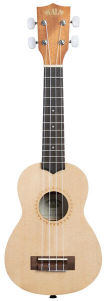 Satin Mahogany Spruce Top Soprano Ukulele / KA-15S-S (with bag)