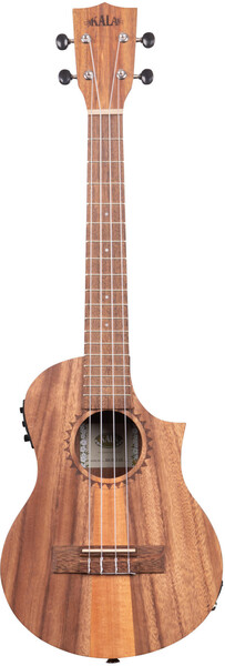Teak Tri-Top Tenor Ukulele / KA-TK-T-CE (with cutaway & EQ)