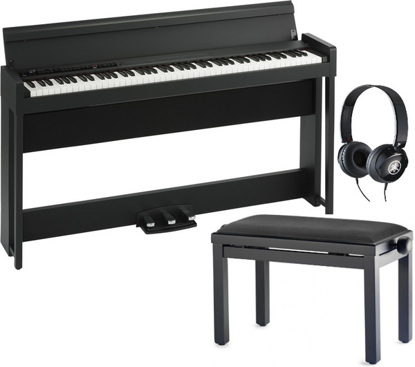 Korg C1 Air Bundle (black, w/bench and headphones)