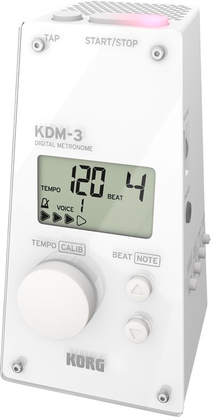 Korg KDM-3 Digital Metronome (white)