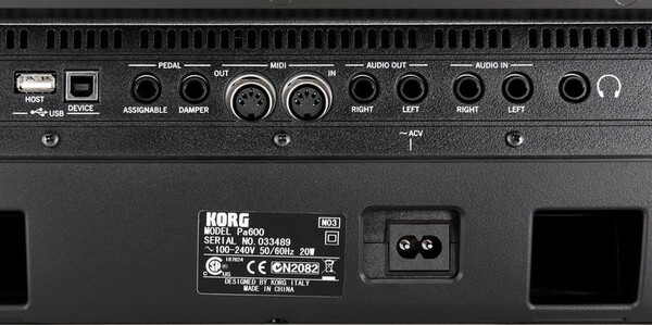 Korg PA600 MusiX CH