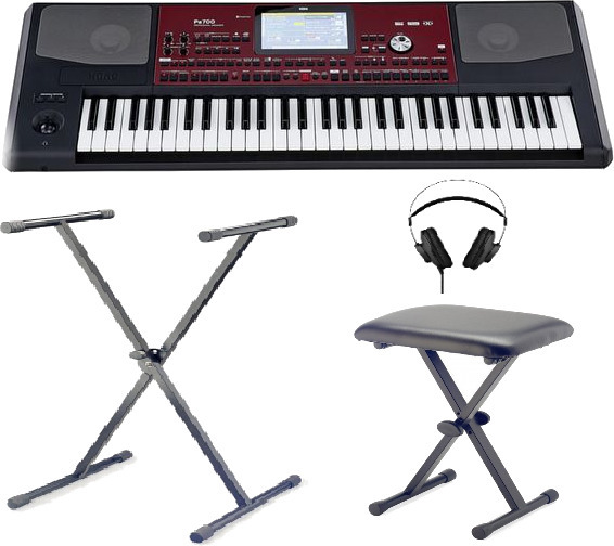 Korg Pa700 Bundle (w/bench, stand and headphones)