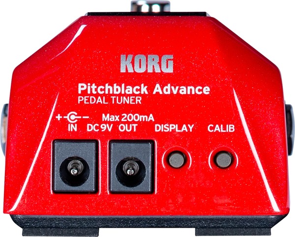 Korg PitchBlack Advance (red metallic)