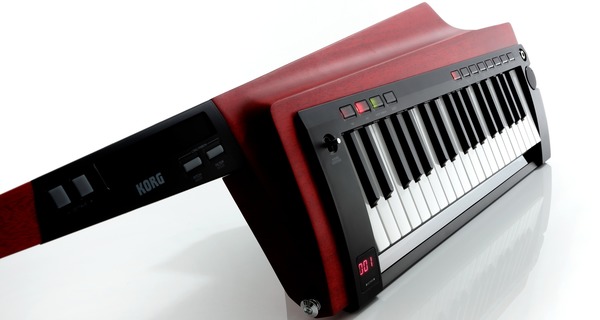 Korg RK-100S2 Keytar (translucent red)