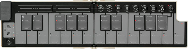 nanoKEY Fold Foldable MIDI Keyboard (Sand Beige)