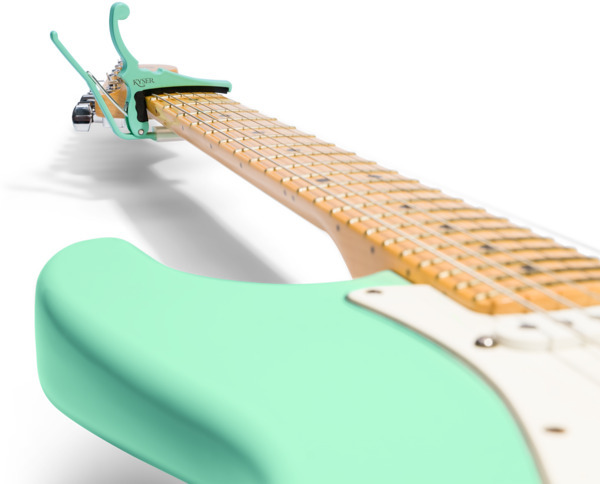 Kyser Fender Capo Quick-Change:Electric (surf green)