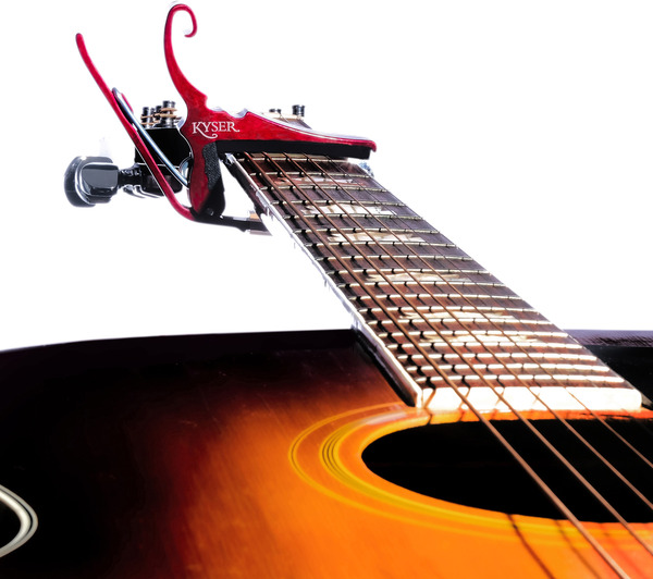 Kyser KY-KG6RA Quick-Change Capo (red)