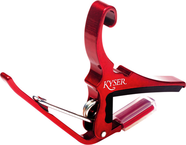 Kyser KY-KG6RA Quick-Change Capo (red)