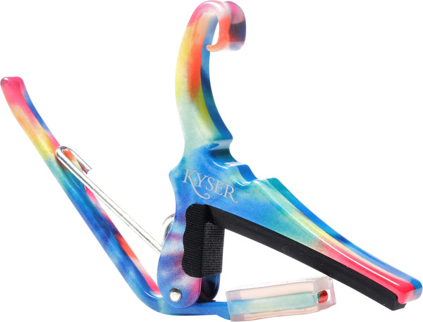 KY-KG6TDA Quick-Change Capo (tie dye)