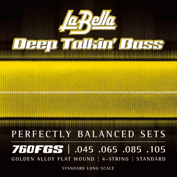 760FGS Deep Talkin' Bass Gold Flats - Standard (45-105)