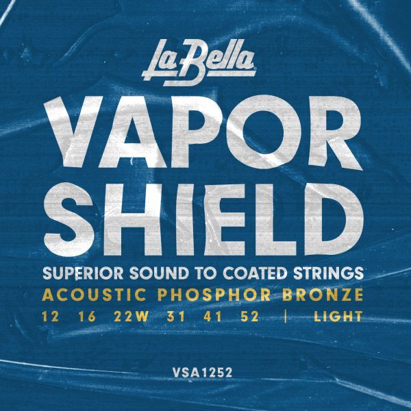 VSA1252 Vapor Shield Acoustic Guitar String (light / 12-52)