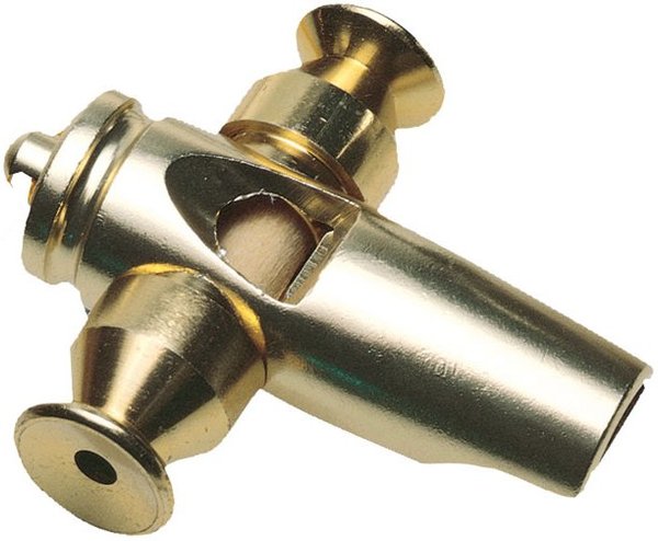 Latin Percussion LP352 Tri-Tone Samba Whistle (Gold)