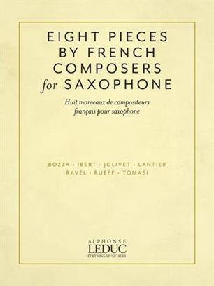 Leduc Eight Pieces by French Composers (Alto Saxophone)