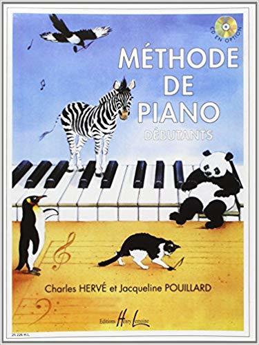 Methode de piano debutant / Hervé/Pouillard (piano)