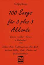 Leu 100 Songs für 3&3 Akkorde Krepp Frithjof / Gitarre selber lernen Vol 2