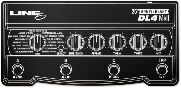 Line6 DL4 MKII Delay Modeler / 25th Anniversary Limited Edition