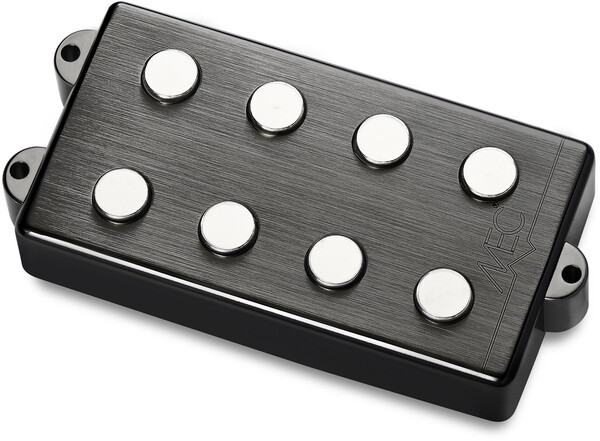 Passive MM-Style Bass Pickup / 4-String (brushed black chrome)