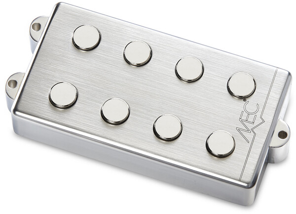 Passive MM-Style Bass Pickup / 4-String (brushed chrome)