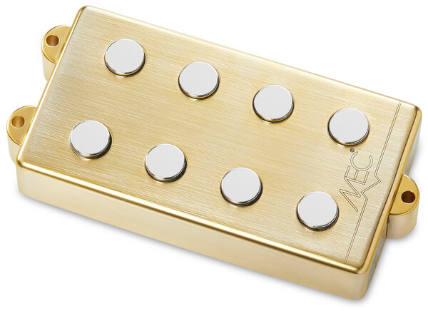 Passive MM-Style Bass Pickup / 4-String (brushed gold)