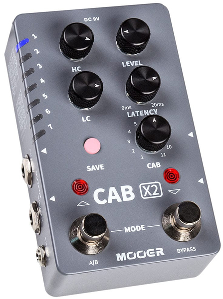 MOOER Cab X2 / Stereo Cabinet Simulator