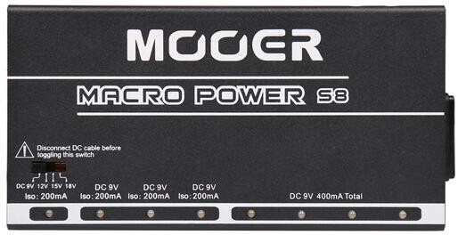 MOOER ME MPS 8 / Macro Power - Isolated PSU