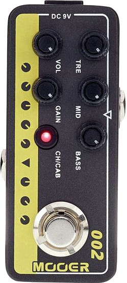 MOOER Micro PreAMP UK Gold 900 (002)