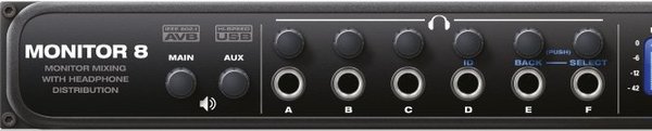 MOTU Monitor 8 USB/AVB Monitor Mixer