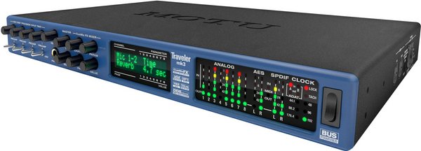 MOTU Traveler Mk3 FireWire Audio Interface 19'