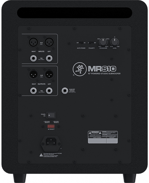 Mackie MRS10 / Active Studio Subwoofer (10')