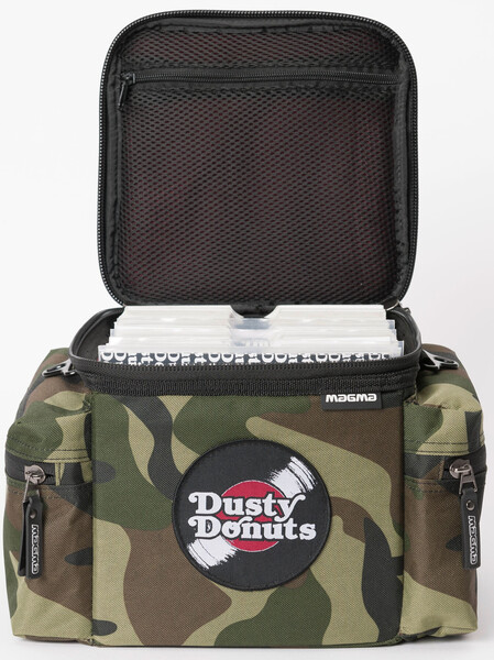 Magma-Bags 45 Record-Bag 100 Dusty Donuts Edition (camo-green/bordeaux-red)