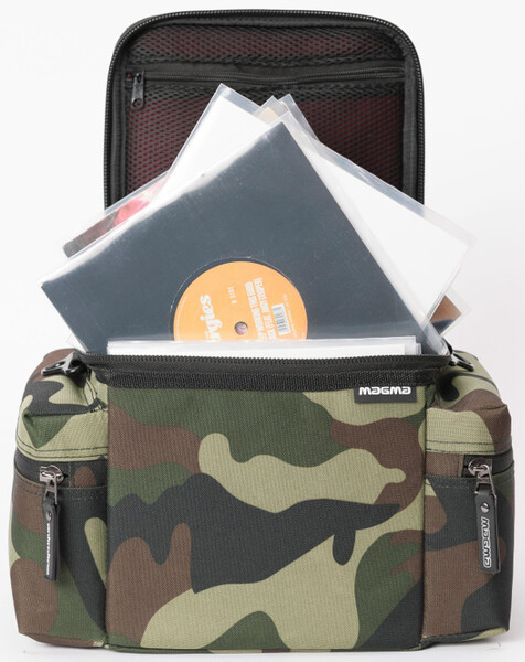 Magma-Bags 45 Record-Bag 100 (camo-green/bordeaux)