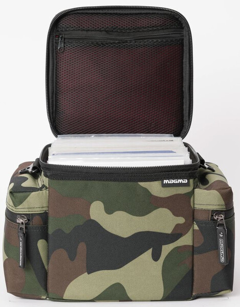 Magma-Bags 45 Record-Bag 100 (camo-green/bordeaux)