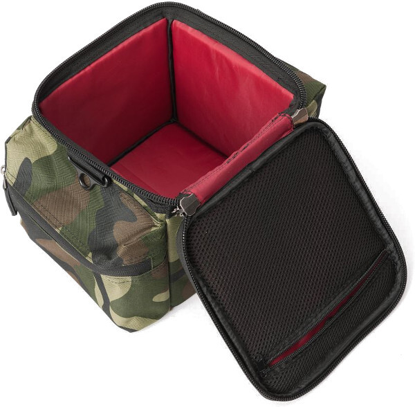 Magma-Bags 45 Record-Bag 100 (camo-green/bordeaux)