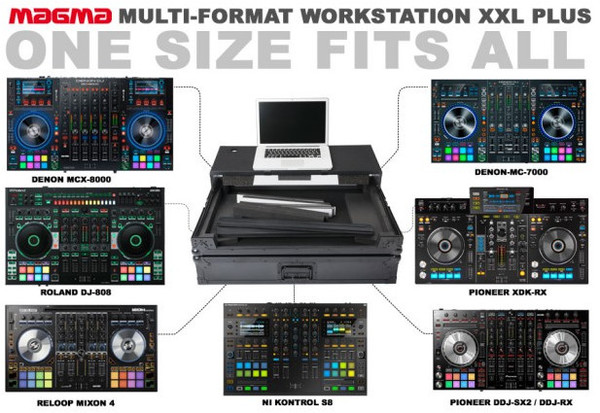 Magma-Bags Multi-Format Workstation XXL Plus (black)