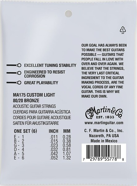 Martin MA175 Custom Light (011-052)
